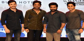 NTR Chief Guest at Mr.Majnu Pre-Release Event NTR Chief Guest at Mr.Majnu Pre-Release Event