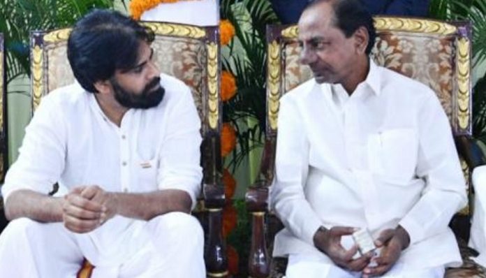 kcr influencing pawan kalyan?