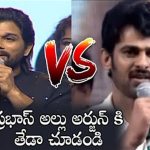 Alluarjun and Prabhas
