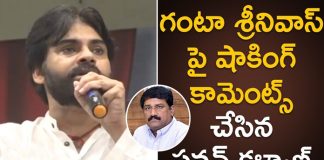 Pawan kalyan Sensational Comments on Ganta Srinivas