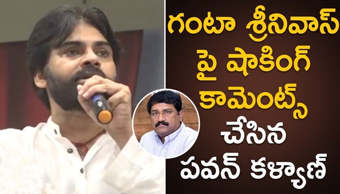 Pawan kalyan Sensational Comments on Ganta Srinivas