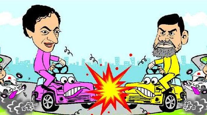 War Of Words Between Telegu Cm’s