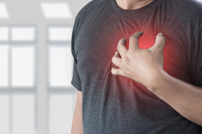 man disease chest pain suffering Heart attack