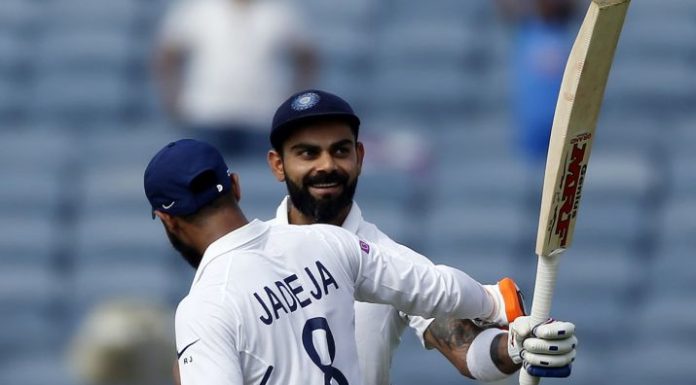 ఇండియా తోలి ఇన్నింగ్స్ 601/5 డిక్లేర్డ్