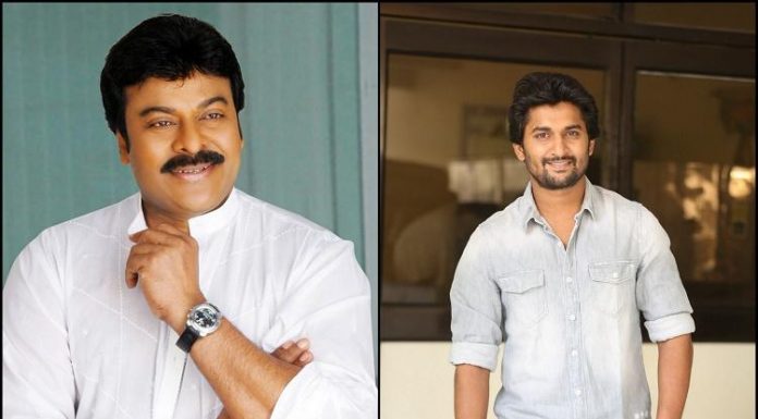 “మెగాస్టార్” ని ఆకాశానికి ఎత్తేసిన నాచురల్ స్టార్!